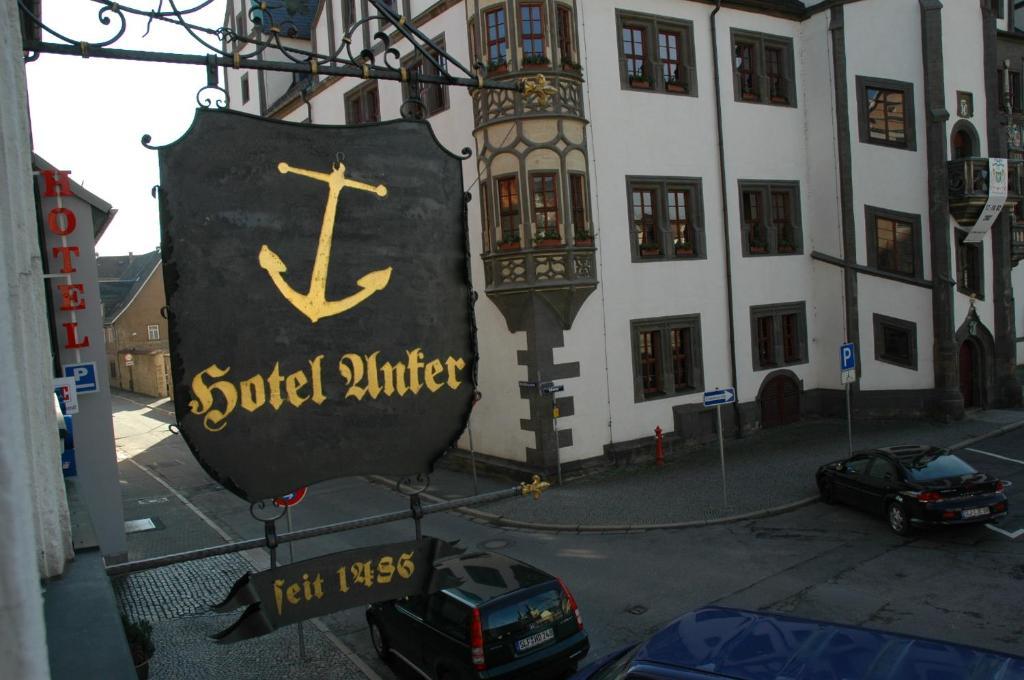 安克酒店 Saalfeld Saale 外观 照片